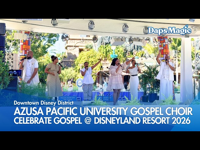 Video thumbnail for Azusa Pacific University Gospel Choir | Celebrate Gospel @ Disneyland Resort 2026 4K 2/28/2026