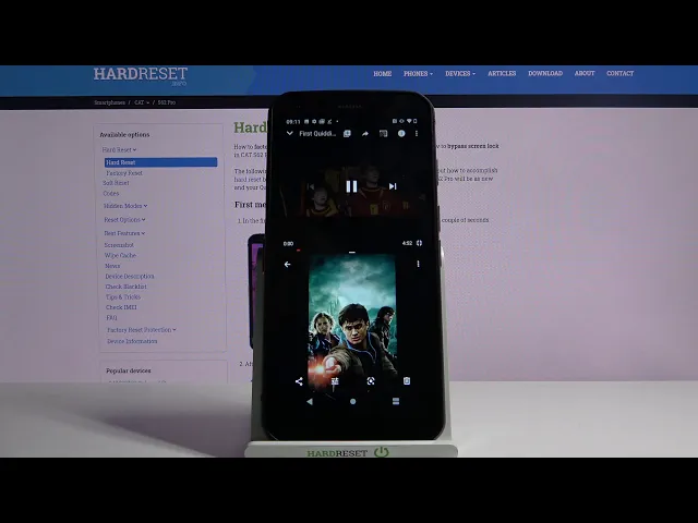 Video thumbnail for CAT S62 Pro Double Screen - Dual Screen