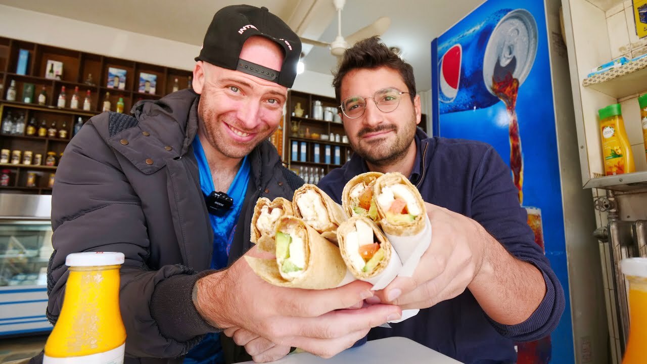 Video thumbnail for Lebanese STREET FOOD Road Trip - Cheese Factory + Winery TOURS | Zalhe, Lebanon