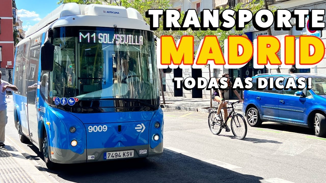 Video thumbnail for Como aproveitar ao máximo o transporte em Madrid