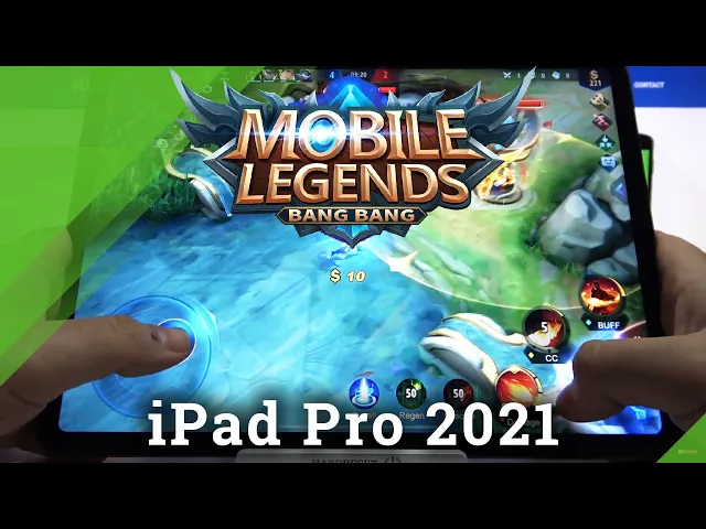 Video thumbnail for iPad Pro 2021 - Game Test: Mobile Legends