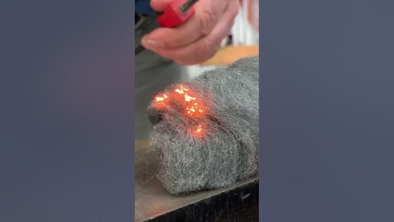 Video thumbnail for Hidden Danger of Steel Wool #shorts