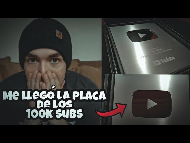 Video thumbnail for RECIBO PLACA de los 100k SUSCRIBTORES ¡GRACIAS por TANTO! 🔥❤️