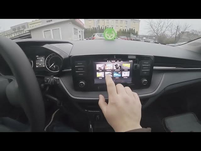 Video thumbnail for Skoda Fabia IV (2021 - now) – How to Play Music from Smartphone via Car System