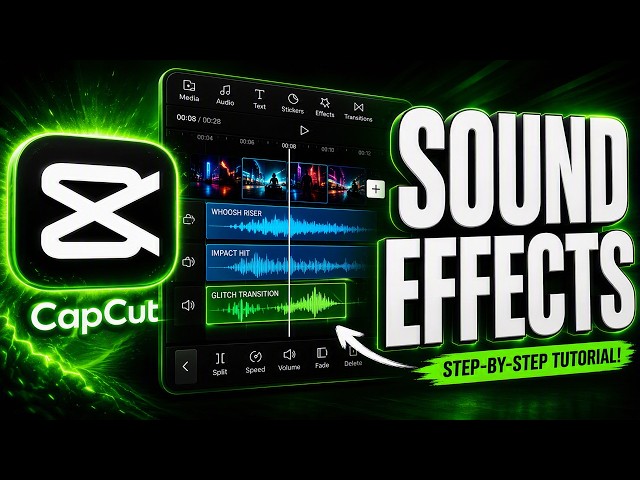 Video thumbnail for How to Add Sound Effects in CapCut (Make Videos Viral)