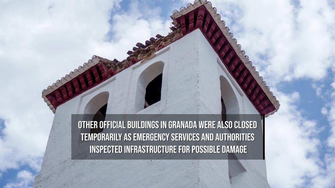 Video thumbnail for Granada Shaken by 4.8-Magnitude Quake as Alhambra Partly Evacuated.