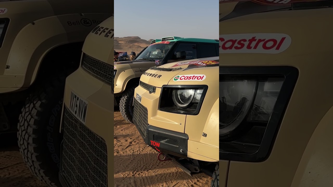 Video thumbnail for The Defender D7X-R Dakar only has 390bhp, but that doesn't matter