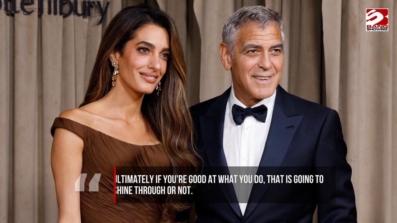 Video thumbnail for Amal Clooney 'self conscious' about legal career after marrying George
