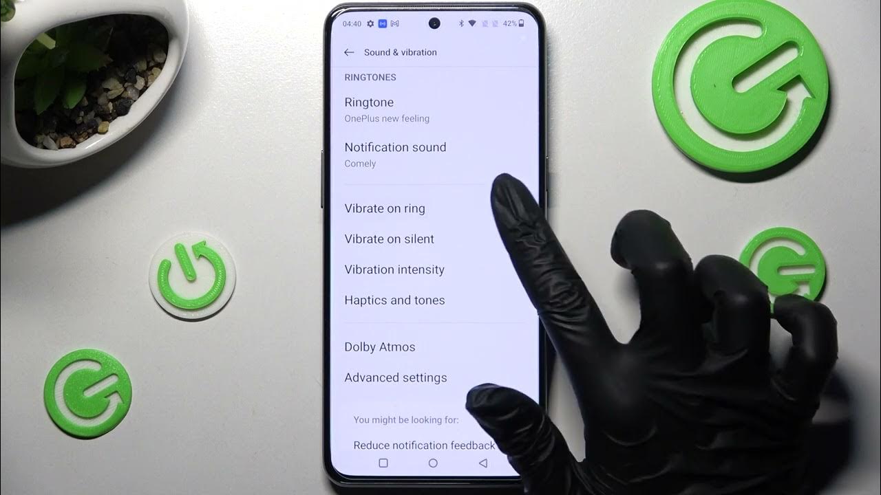 Video thumbnail for How to Manage Vibrations in OnePlus 10T - Enter Vibration Settings