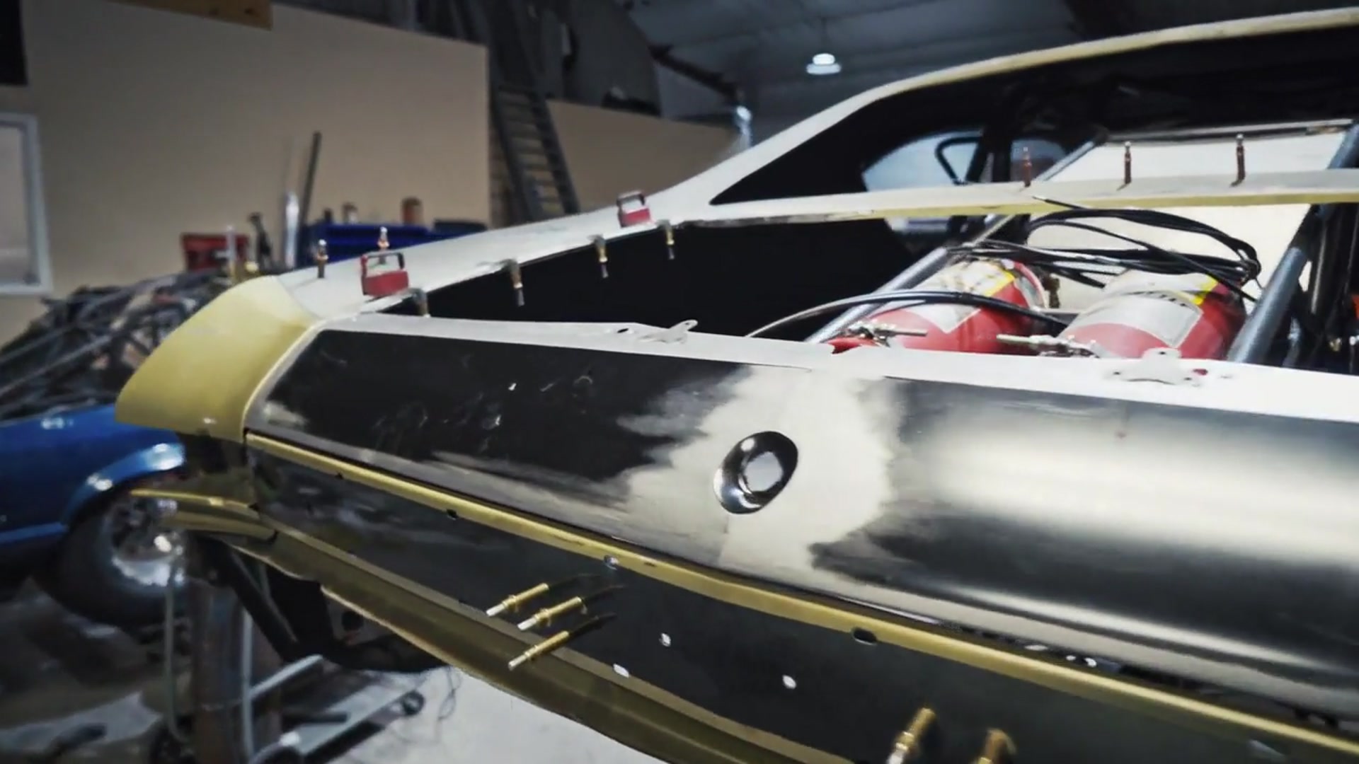 'Video thumbnail for Chevelle trunk lid and Wing assembly!'