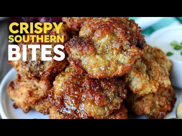 Video thumbnail for Crispy Southern Fried Chicken Livers Recipe | Buttermilk & Golden Fried