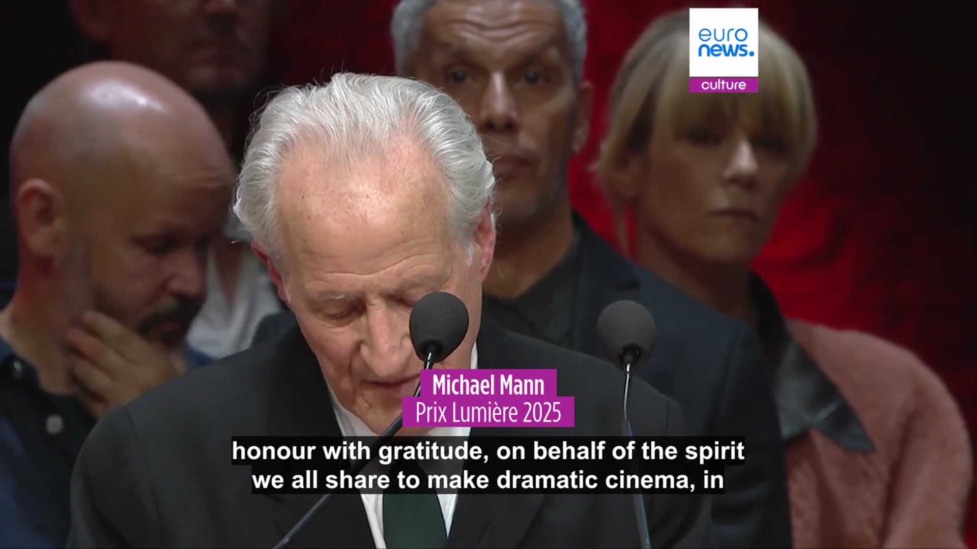 'Video thumbnail for Michael Mann receives the Lumière Award: Tribute and insights on Heat 2'