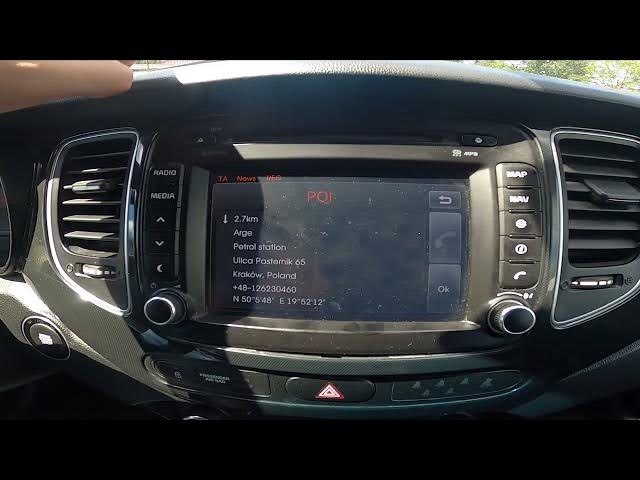 Video thumbnail for How to Find Points of Interests in Navigation in Kia Carens IV ( 2013 – 2018 )