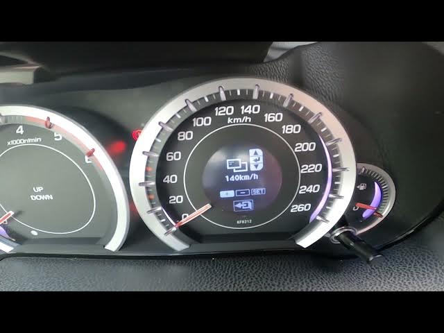 Video thumbnail for How to Set Speed Alarm in Honda Accord VIII ( 2007 - 2016 ) | Manage Speed Alarm