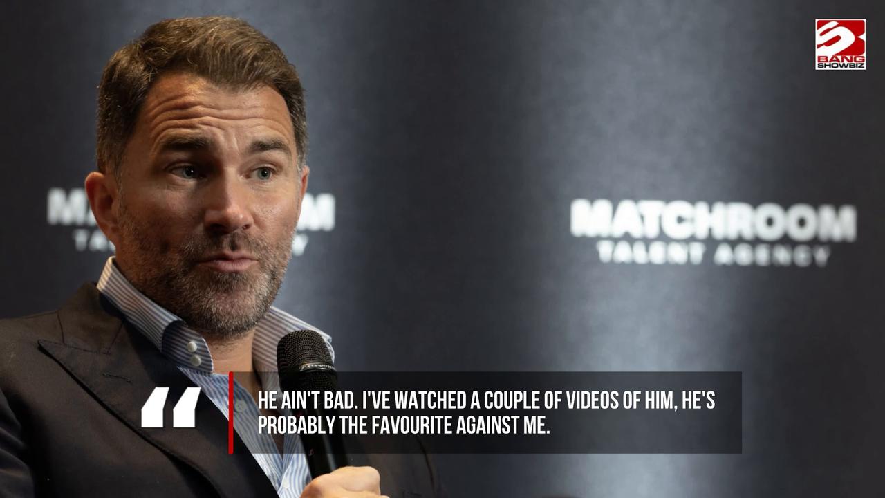 Video thumbnail for Eddie Hearn wants to fight Dana White