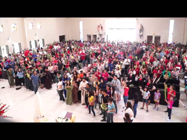 Video thumbnail for DOMINGO DE RAMOS 2015. PARROQUIA SANTISIMA TRINIDAD APODACA