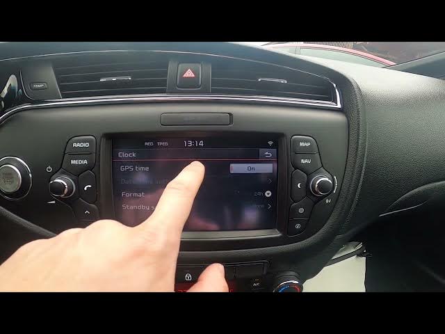Video thumbnail for How to Manually Change Date and Time in Kia Ceed II ( 2012 - 2018 ) - Manage Time Settings