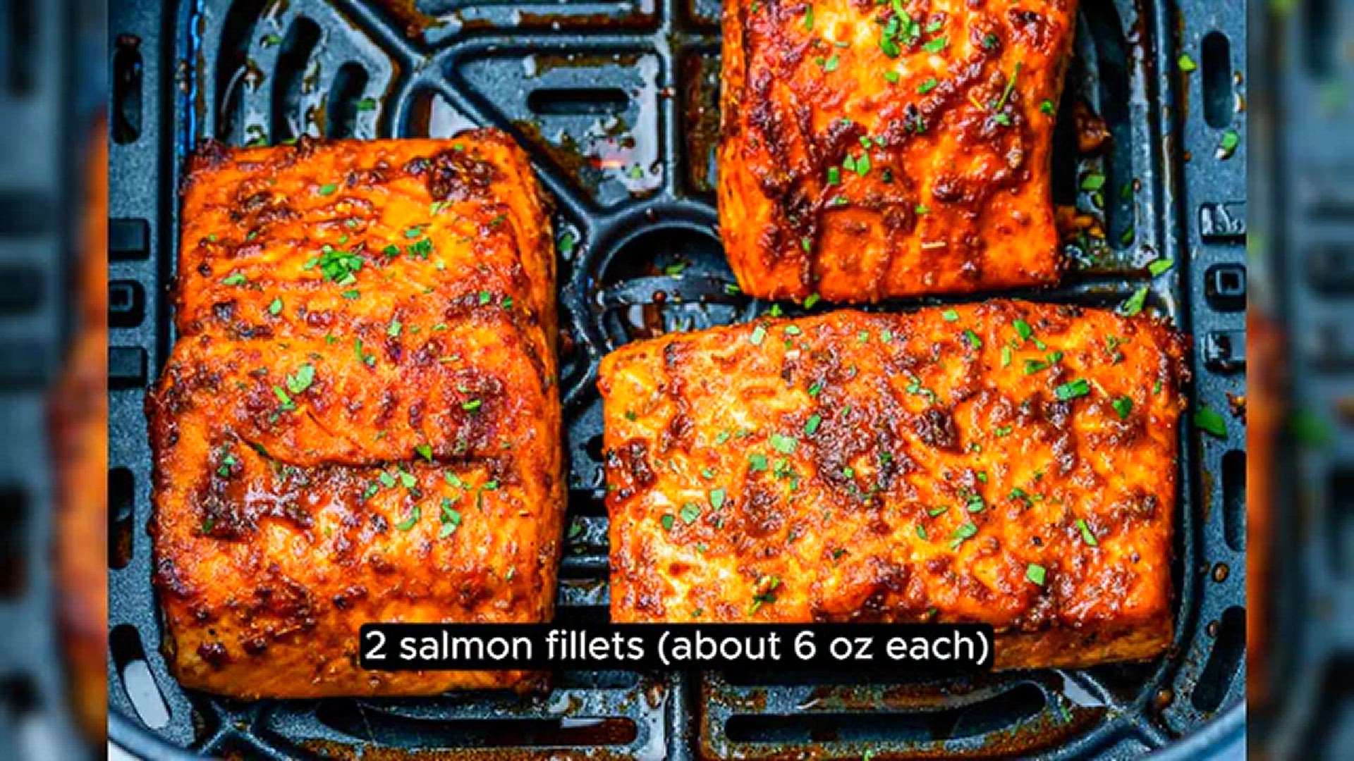 Video thumbnail for Crispy & Juicy Air Fryer Salmon