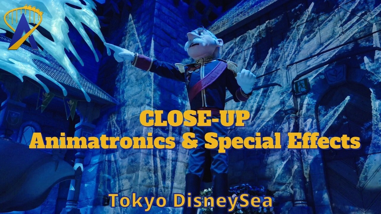 Video thumbnail for Closer Look at Animatronics and Special Effects on Frozen Ride at Tokyo DisneySea