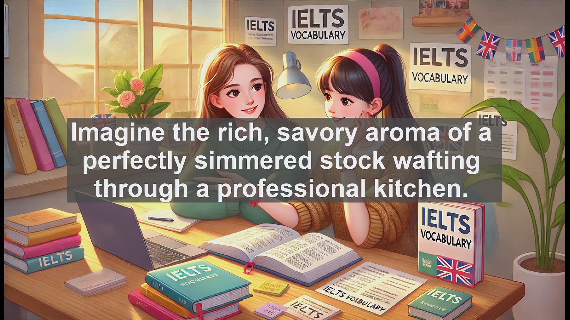 'Video thumbnail for 2000 Must Know IELTS 9.0 Vocabulary - Bouillon: A Key Culinary Term for IELTS Success'