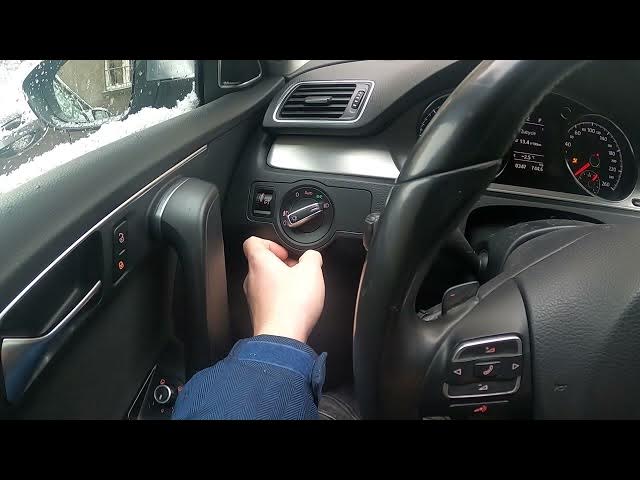 Video thumbnail for How to Enable or Disable Anti Fog Lights in Volkswagen Passat B7 (2010 - 2015) - Use Anti Fog Lights