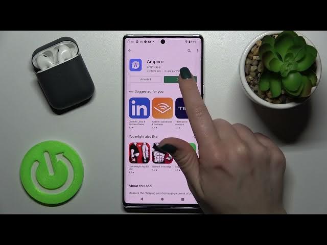 Video thumbnail for How to Check Battery Temperature on GOOGLE Pixel 6 Pro - Use Ampere App