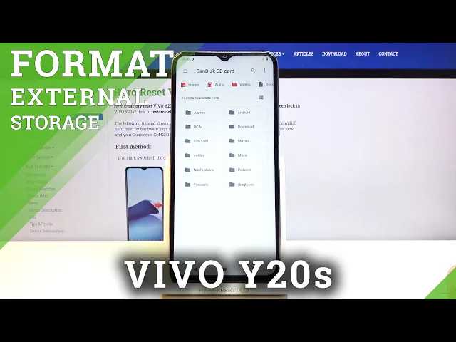 Video thumbnail for How to Format SD Card in VIVO Y20s – Remove Memory Card Storage