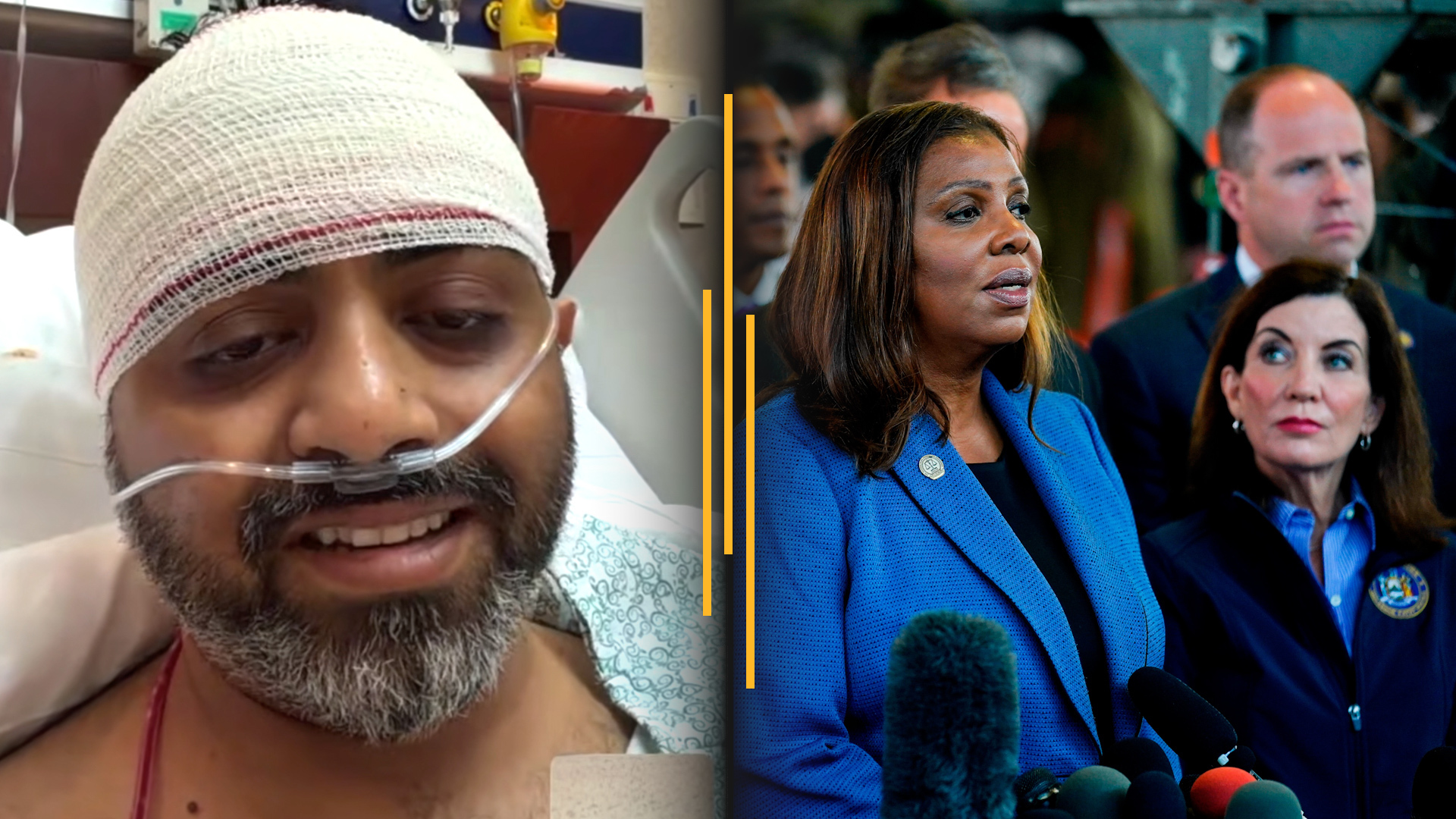 Video thumbnail for FlyDubai hero pilot recounts cockpit attack; Letitia James takes over Cornell case