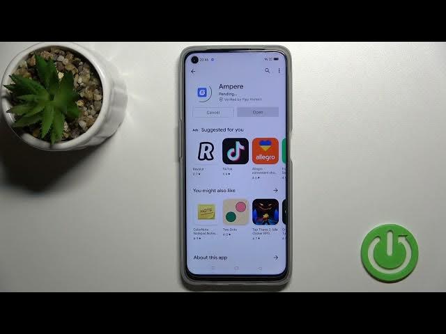 Video thumbnail for How to Check Battery Temperature of Realme 9i - Install Ampere App