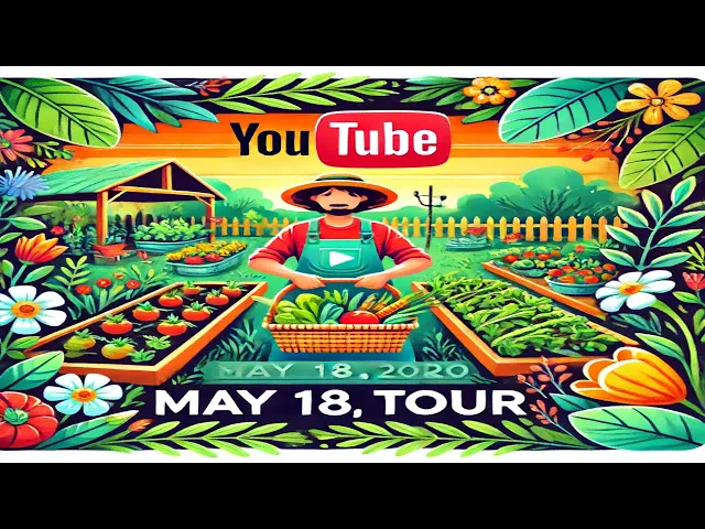 Video thumbnail for "Exploring the Garden and Allotment: May 18, 2020 Tour"