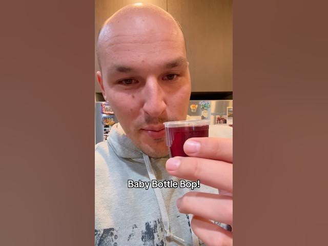 Video thumbnail for Adult baby bottle bop (NyQuil)
