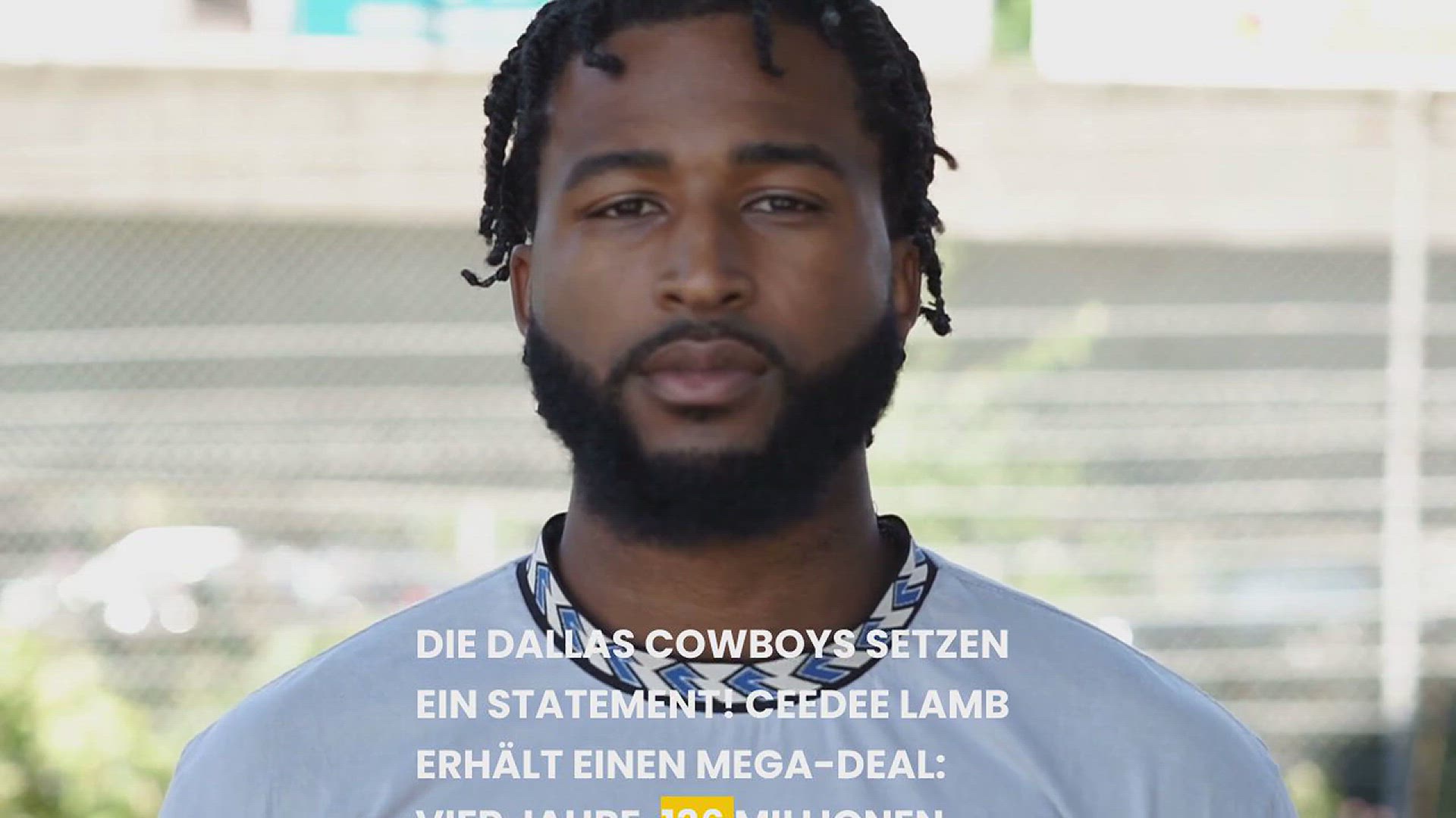 'Video thumbnail for Mega-Deal in Dallas: CeeDee Lamb bekommt Vertrag über 4 Jahre'