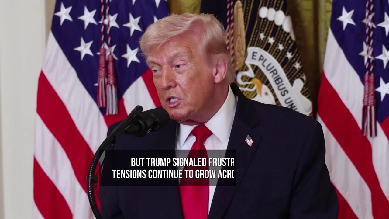 Video thumbnail for Trump Rejects Iran's War Proposal as Tensions Rise in Strait of Hormuz.