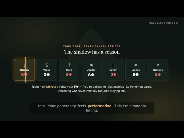 Video thumbnail for The Shadow of the 9♦ — The Universal Provider | Cardology Pro
