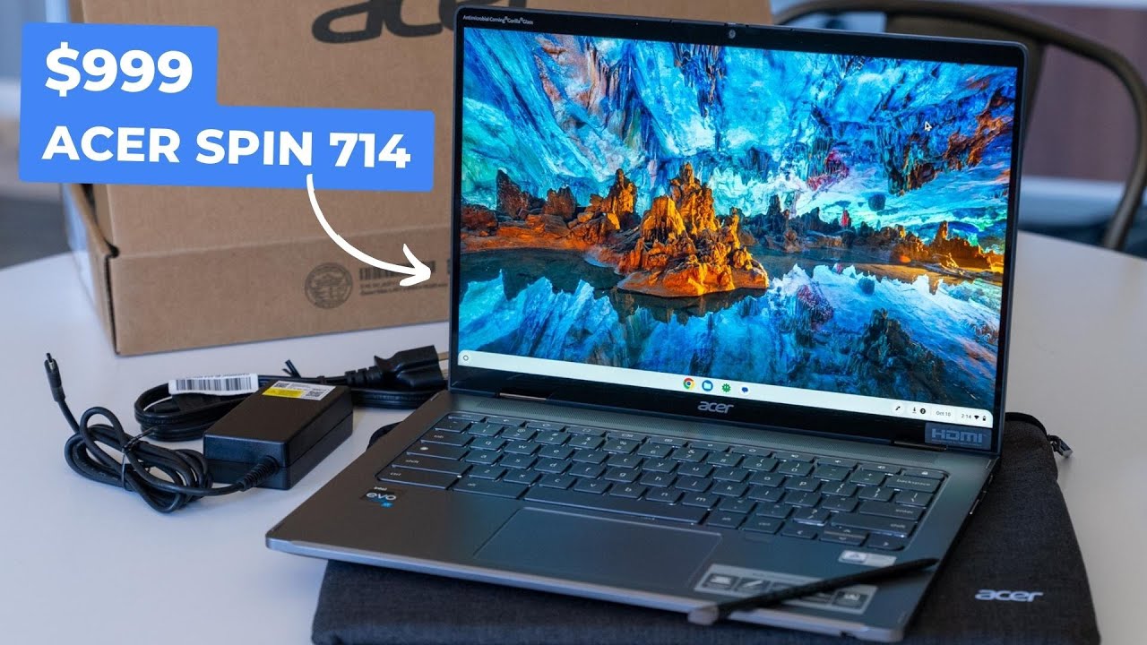 Video thumbnail for This $999 Acer Chromebook Spin 714 Packs Big Premium Upgrades