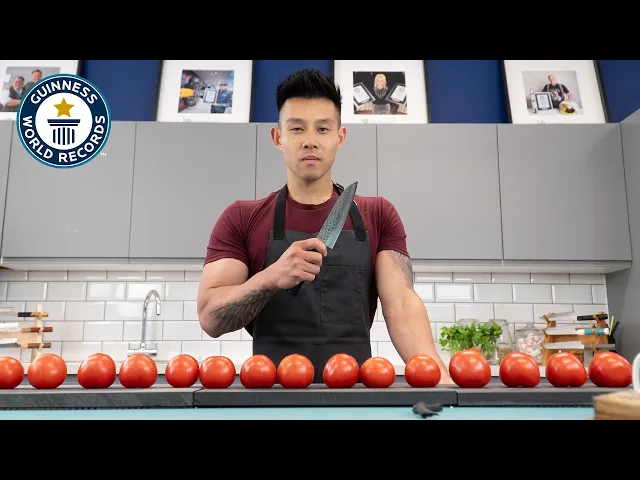 'Video thumbnail for World Record Day in the Kitchen with the Six Pack Chef Wallace Wong'