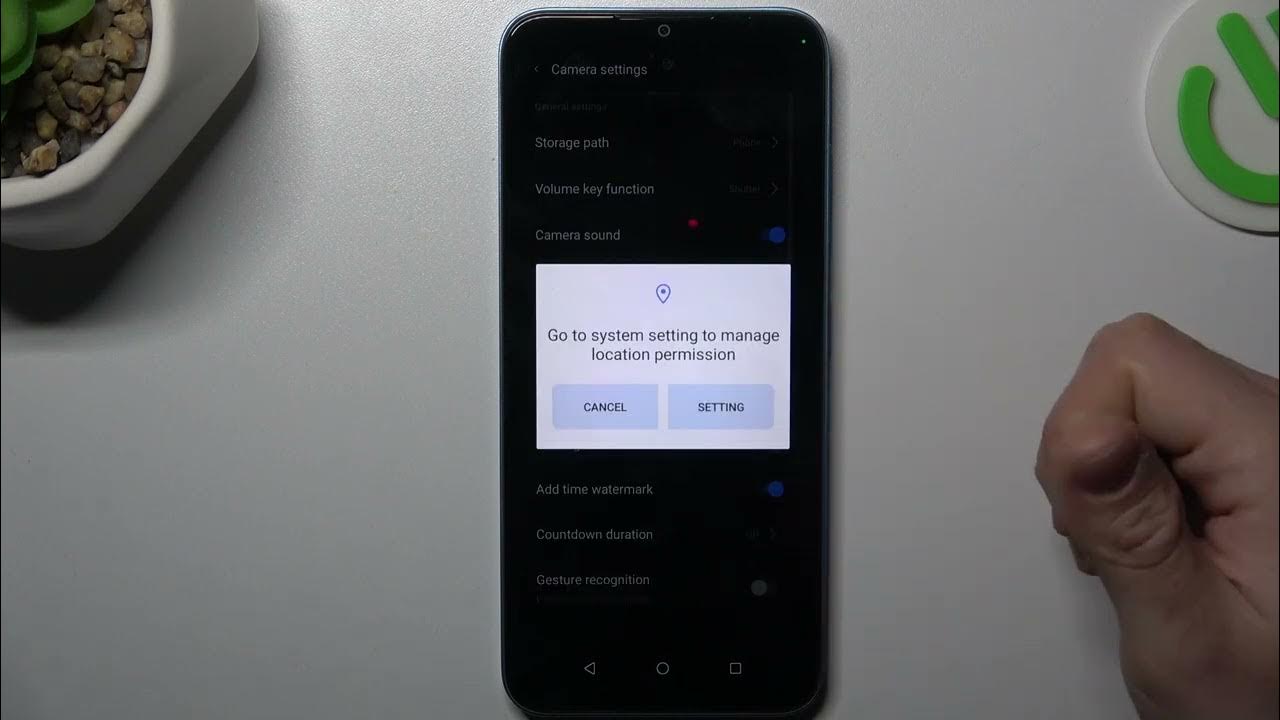 Video thumbnail for How to Turn On & Turn Off the Camera Location Tags on ZTE Blade A73 - Save Location Info
