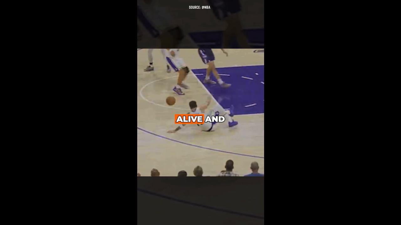 Video thumbnail for Luka Dončić Nonchalantly Downplays Viral Slip-And-Three