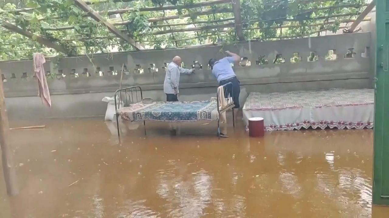 Video thumbnail for China: Heavy rains batter western China, triggering red alerts, emergency response.