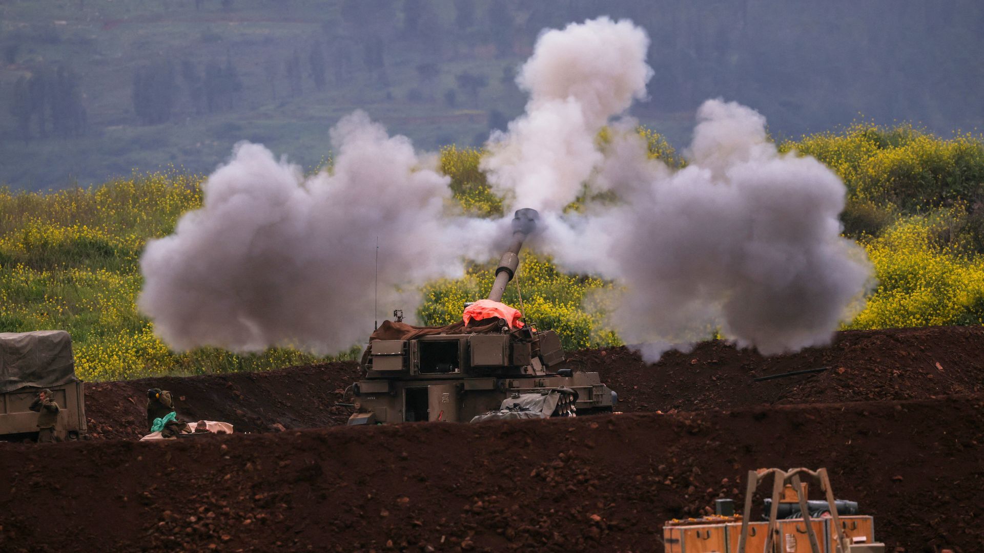 Video thumbnail for Israeli military announces ground operations in southern Lebanon