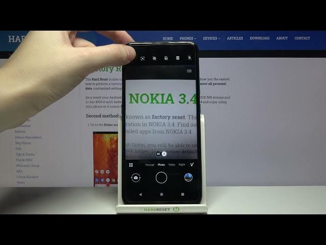 Video thumbnail for How to Turn Off Mirror Effect in NOKIA 3.4 – Remove Reflection Option