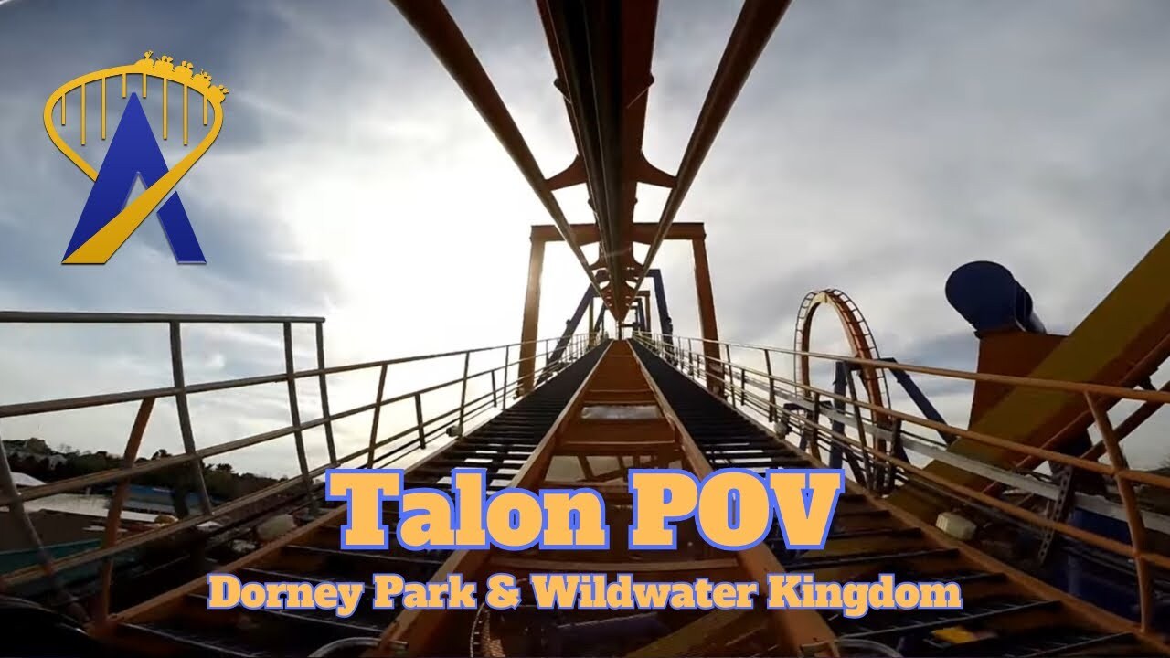Video thumbnail for Talon Roller Coaster POV from Dorney Park