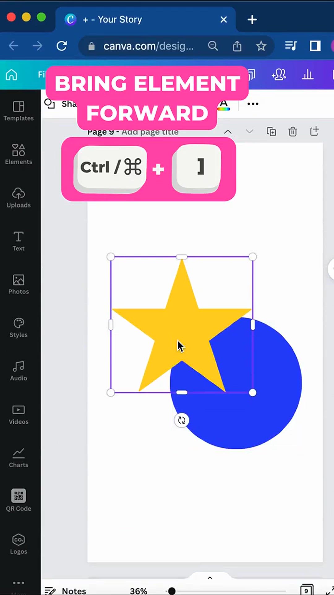 'Video thumbnail for SHORTCUTS in CANVA you GOTTA know _ Shorts'
