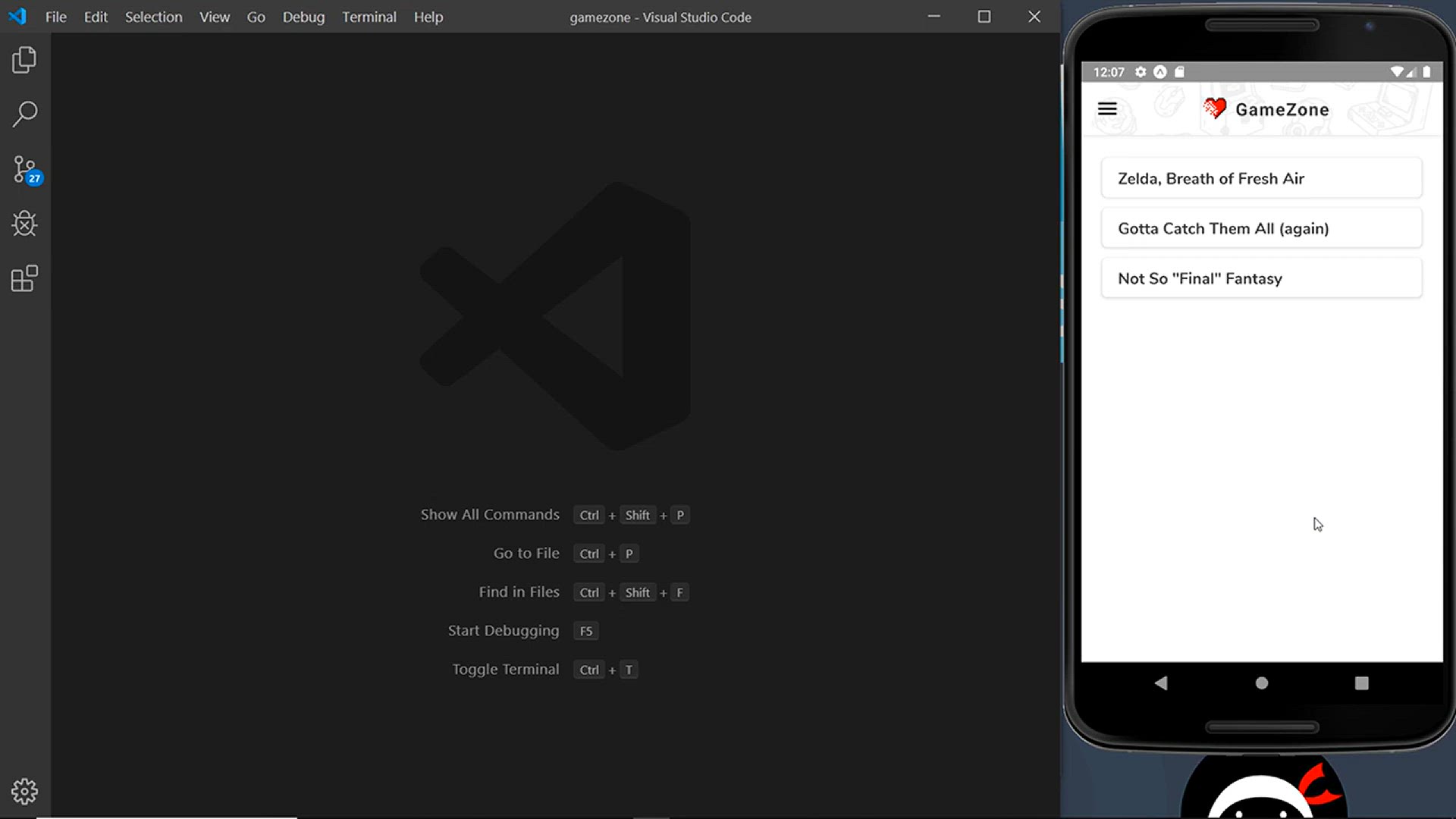 'Video thumbnail for React Native Tutorial  #29 - Modals'