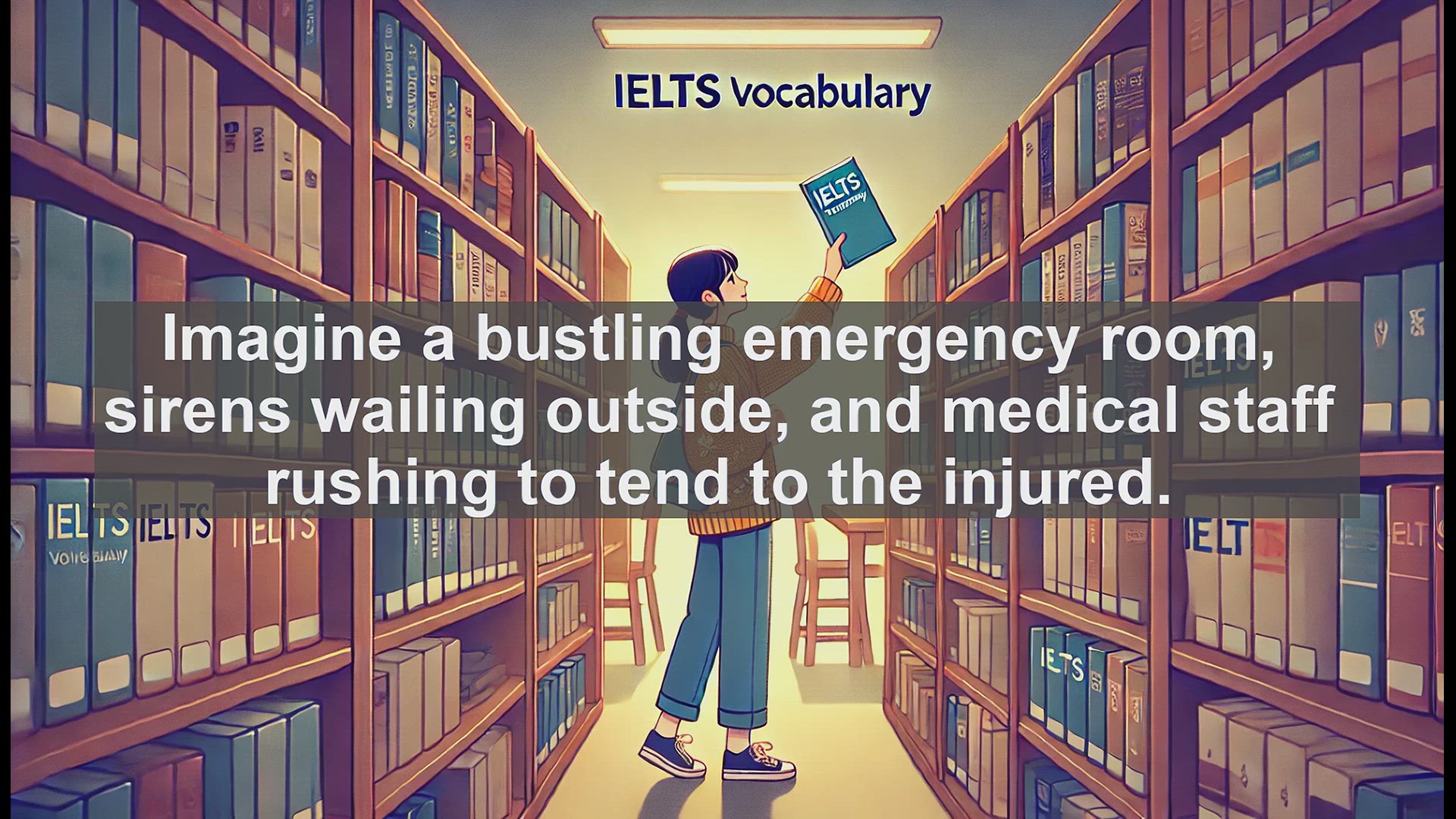 'Video thumbnail for 5000 Must Know IELTS 8.0 Vocabulary - Understanding 'Casualty': Key Vocabulary for IELTS and Beyond'