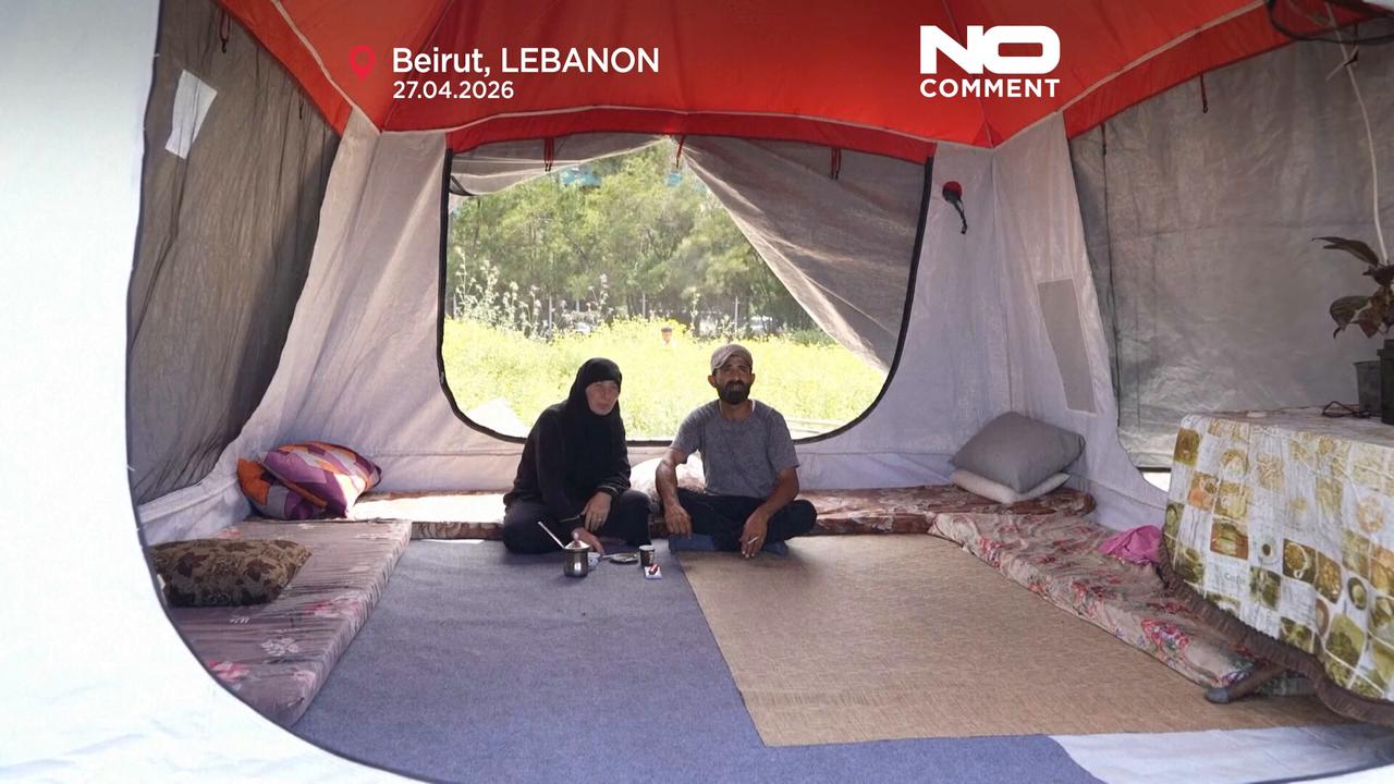 Video thumbnail for Lebanon families face second displacement amid ongoing warnings
