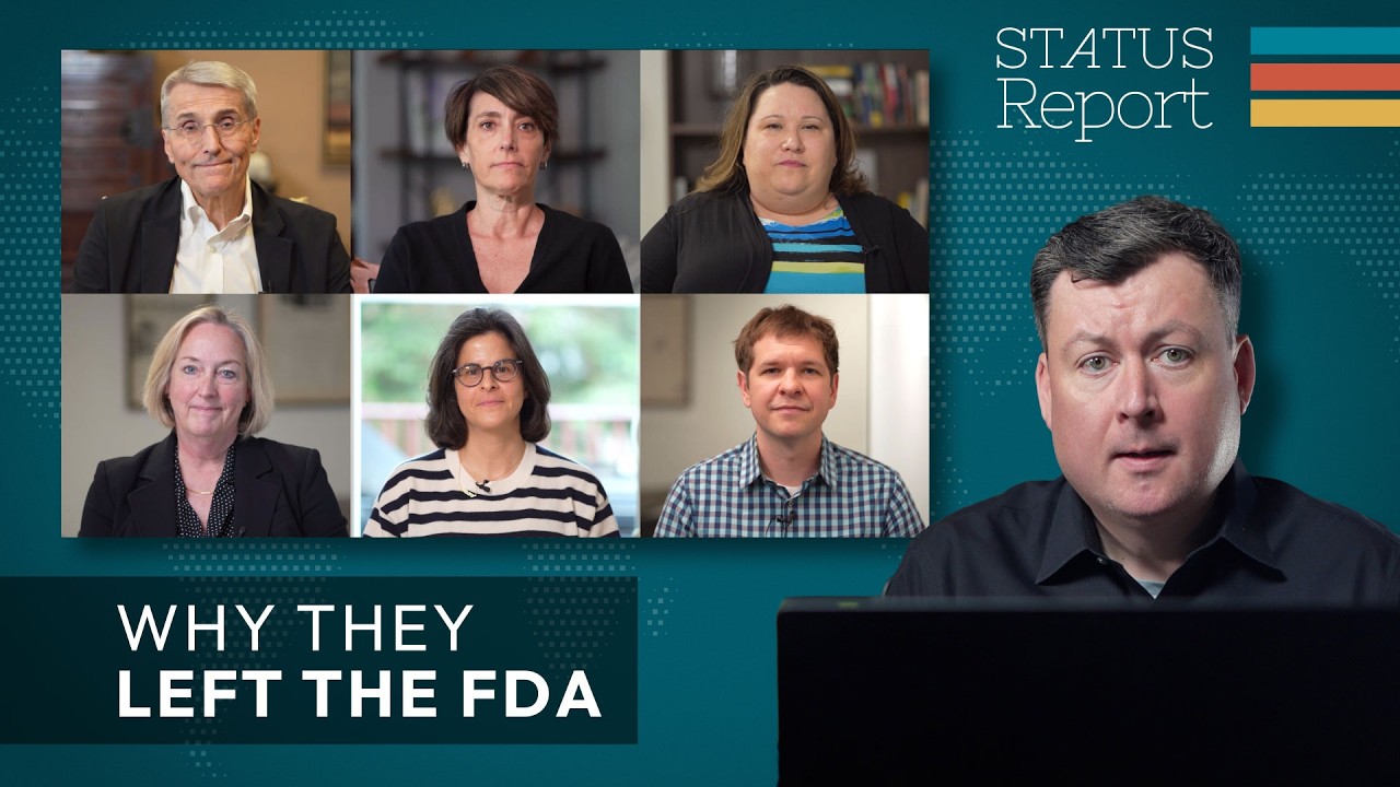 Video thumbnail for Why these former FDA officials left the agency