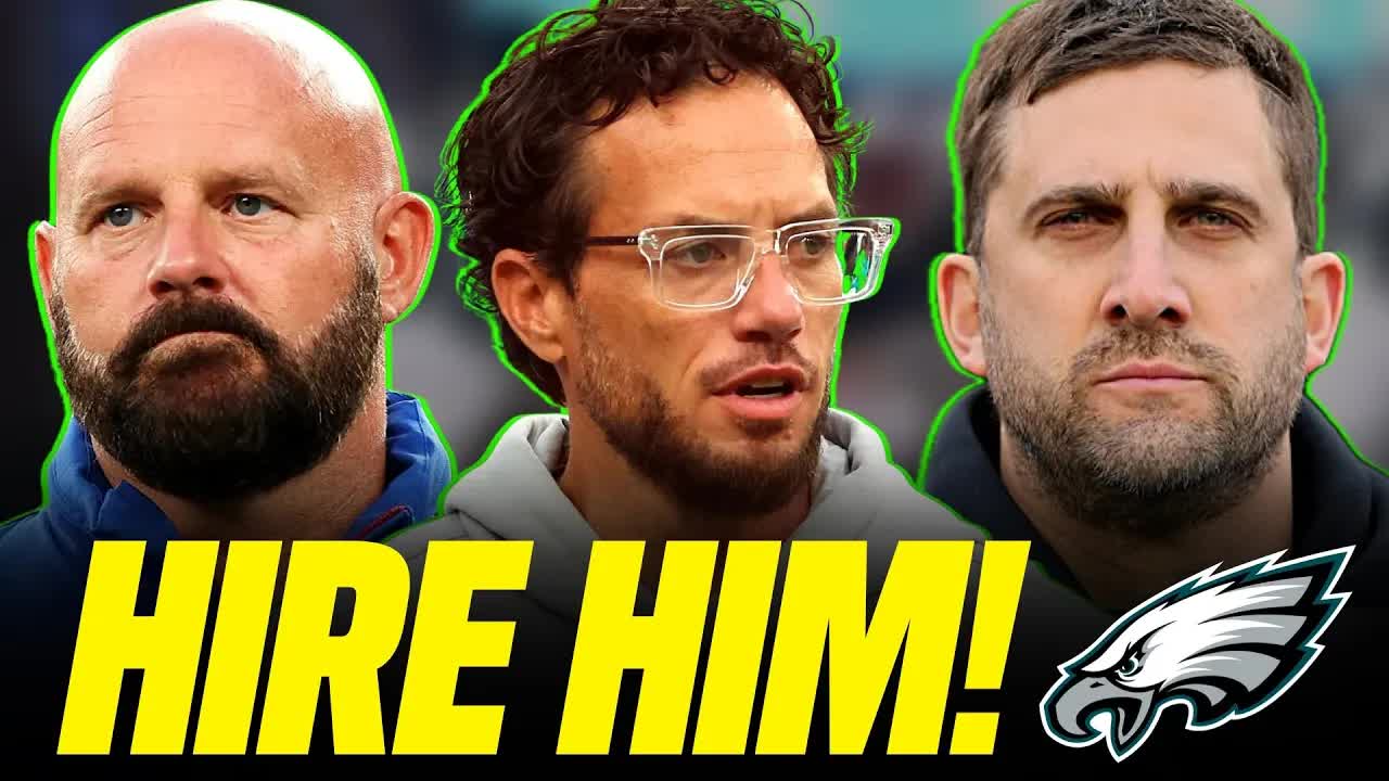 Video thumbnail for A to Z Sports Philadelphia Eagles: eagles' top oc candidates revealed! mcdaniel or daboll to fix jalen hurts?