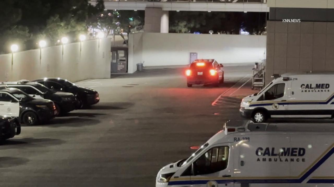 Video thumbnail for US, Los Angeles: Monterey Park Officer Down After Being Involved in A Crash Part 2.