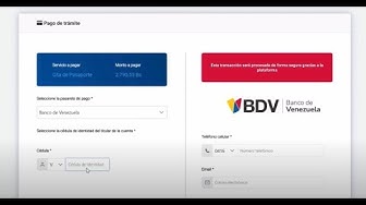 Video thumbnail for Tutorial Solicitud de Pasaporte menor de edad Cedulado